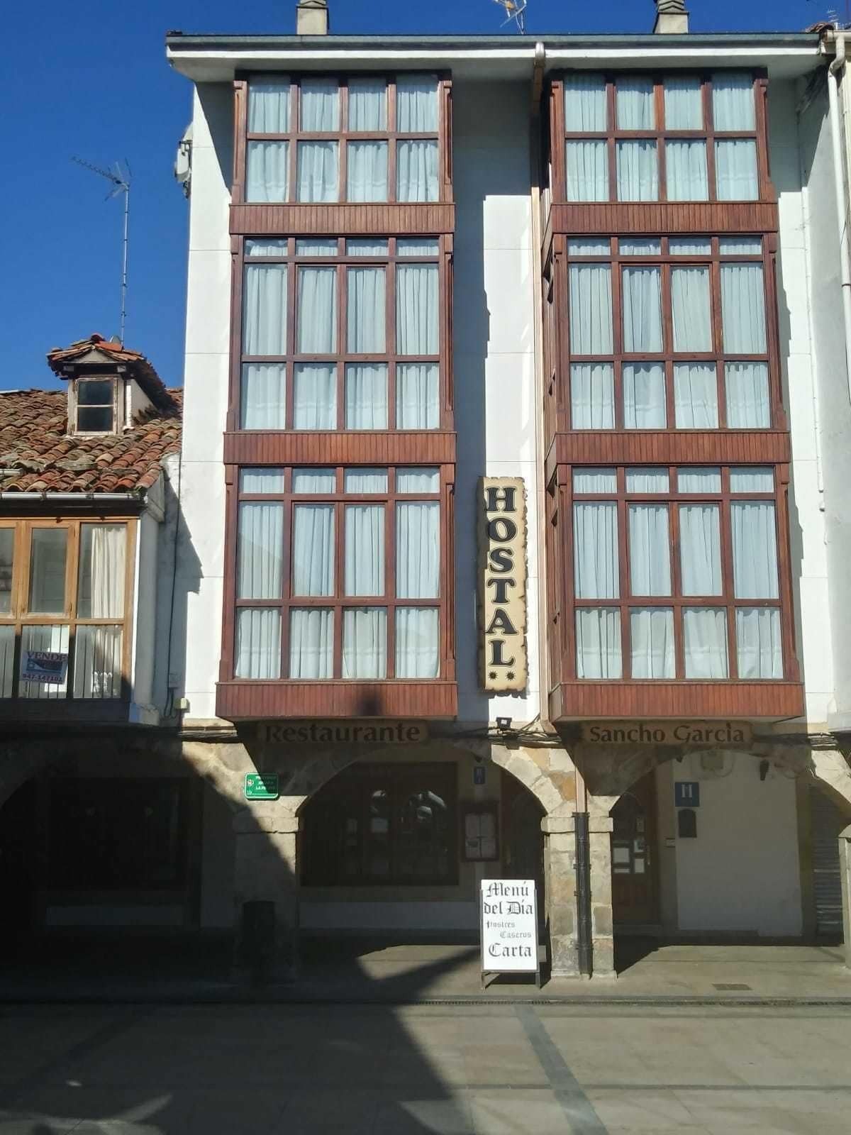 Hostal Sancho Garcia Espinosa de los Monteros Exterior foto